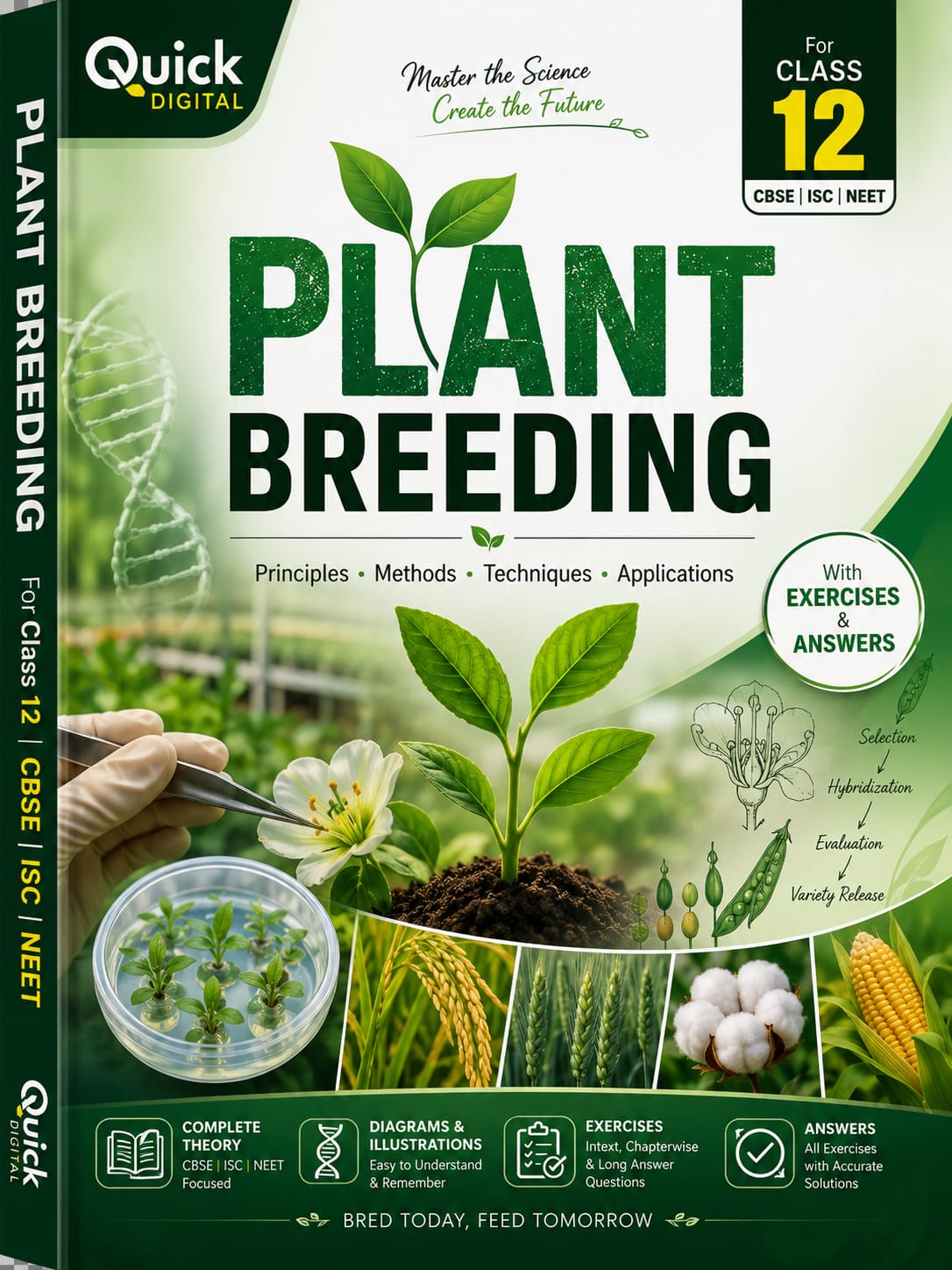Plant Breeding Notes for Class 12 ISC Board & NEET – PDF with Exercises and Answers