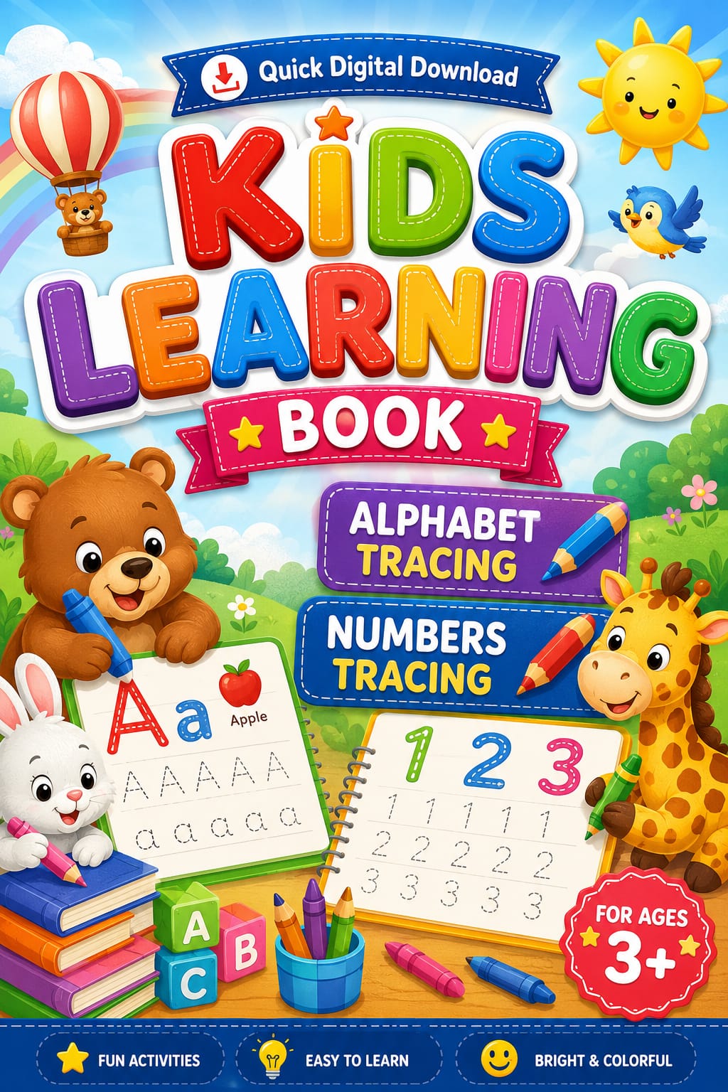 Essential Workbook for Developing Writing Skills in Kids